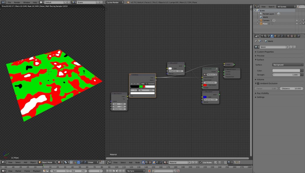 Mix shader by Color ID Texture (sharp) preview image 3